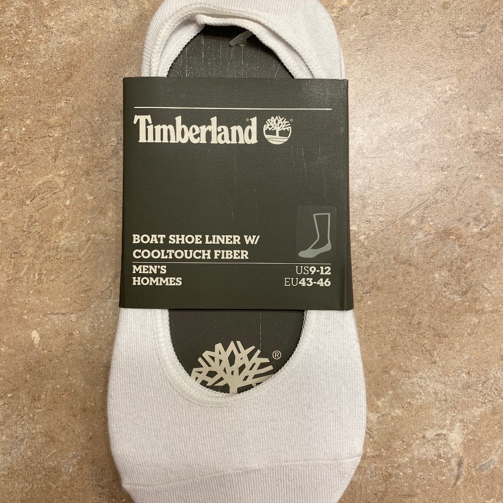 Timberland Boat Shoe liner socks brand new